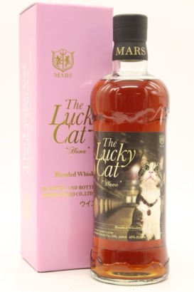 (1) Mars The Lucky Cat "Hana" Blended Japanese Whisky, 43% ABV (GB)