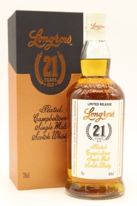 (1) Longrow 21 Year Old 2022 Edition Peated Single Malt Scotch Whisky, Campbeltown, 46% ABV (GB)