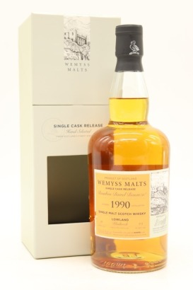 (1) 1990 Wemyss Malts Bladnoch 'Bourbon Barrel Bonanza' 29 Year Old Single Malt Scotch Whisky, 46% ABV (GB)