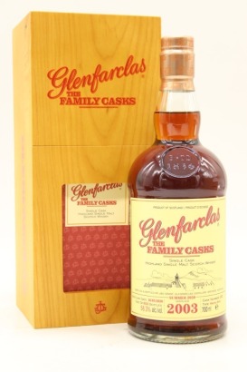 (1) 2003 Glenfarclas The Family Casks 2020 Release Single Cask Vintage Single Malt Scotch Whisky, 58.3% ABV (GB)