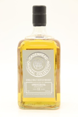 (1) Cadenhead's Original Collection Springbank 11 Year Old Single Malt Scotch Whisky, Campbeltown, 46% ABV