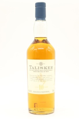 (1) Talisker 10 Year Old Single Malt Scotch Whisky, Isle of Skye, 45.8% ABV, Pre-2012