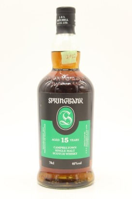 (1) Springbank 15 Year Old 2022 Release Single Malt Scotch Whisky, Campbeltown, 46% ABV