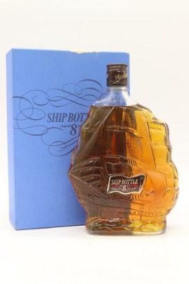 (1) Karuizawa Mercian Ship Bottle Decanter 8 Year Old Japanese Single Malt Whisky, 40% ABV (GB)