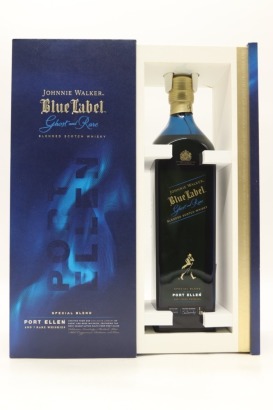 (1) Johnnie Walker Blue Label 'Ghost and Rare' Port Ellen Blended Scotch Whisky, 43.8% ABV, 1000ml (GB)