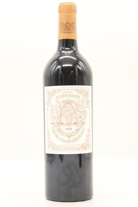 (1) 2016 Chateau Pichon-Longueville au Baron de Pichon-Longueville, Pauillac [JR17.5] [RP97]