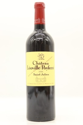 (1) 2016 Chateau Leoville Poyferre, Saint-Julien [JR18.5]