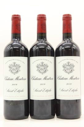 (3) 2009 Chateau Montrose, Saint-Estephe [JR18] [RP100]