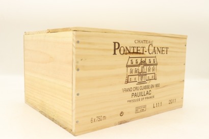 (6) 2011 Chateau Pontet-Canet, Pauillac (OWC)