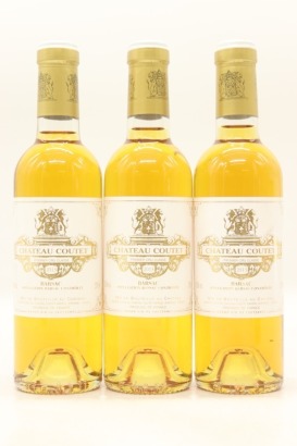 (3) 2013 Chateau Coutet, Sauternes - Barsac, 375ml [JR16.5]