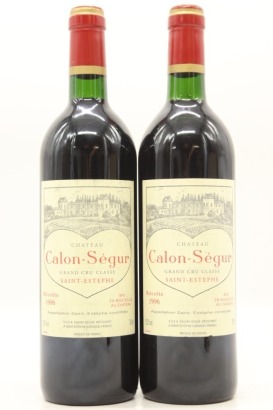 (2) 1996 Chateau Calon-Segur, Saint-Estephe [JR17]