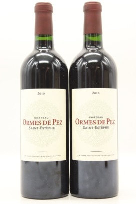(2) 2010 Chateau Les Ormes-de-Pez, Saint-Estephe [JR16]