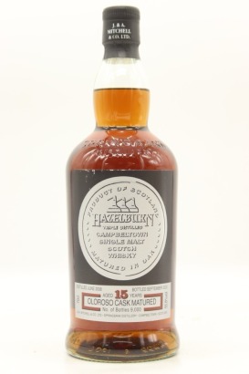 (1) Hazelburn 2008 Vintage Oloroso Cask 15 Year Old 2023 Release Single Malt Scotch Whisky, Campbeltown, 55.8% ABV