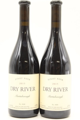 (2) 2015 Dry River Pinot Noir, Martinborough [JR16.5] [BC95]