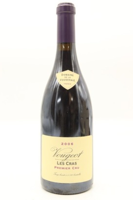(1) 2006 Domaine de la Vougeraie Les Cras, Vougeot Premier Cru, France