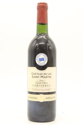 (1) 2001 Chateau du Lac Saint-Martin Grande Reserve Corbieres, Languedoc-Roussillon