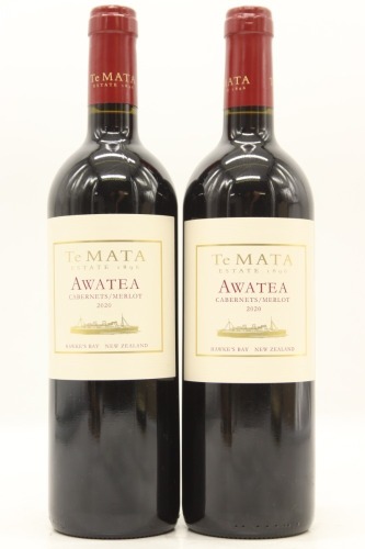 (2) 2020 Te Mata Estate 'Awatea' Cabernets - Merlot, Hawke's Bay