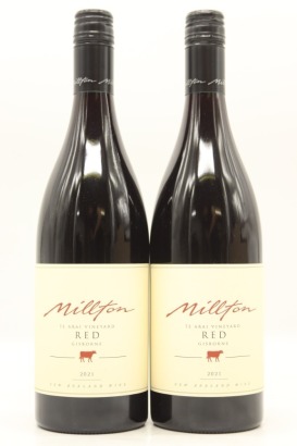 (2) 2021 Millton Te Arai Vineyard Red, Gisborne