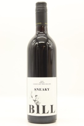 (1) 2022 Sneaky Bill Merlot, Hawke's Bay