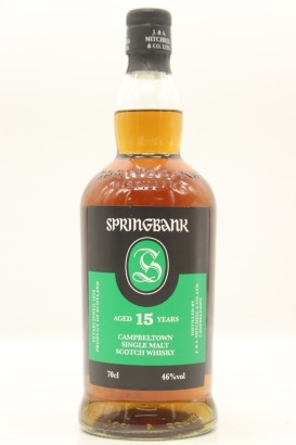 (1) Springbank 15 Year Old 2024 Release Single Malt Scotch Whisky, Campbeltown, 46% ABV