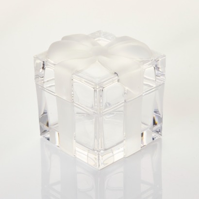 Tiffany & Co., Crystal Gift Box with Box