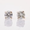 14ct White Gold, .80ct Diamond Stud Earrings