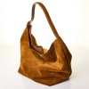Toteme, Tan Suede Belted Tote Bag - 2