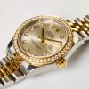Stainless Steel / 18ct Yellow Gold, Diamond Set Rolex Datejust 31 Wristwatch - 2