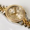 Stainless Steel / 18ct Yellow Gold, Diamond Set Rolex Datejust 31 Wristwatch - 3
