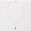 18ct Yellow Gold, 1.02ct Fancy Light Pinkish Brown Diamond Solitaire Pendant on 45cm Cable Link Chain - 2