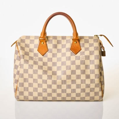 Louis Vuitton, Damier Azur Speedy 30