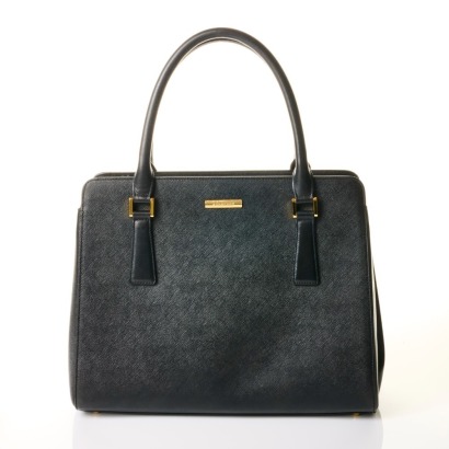 Burberry, Black Saffiano Leather Handbag