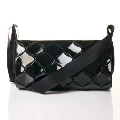 Issey Miyake, Black Pleats Please Shoulder Bag