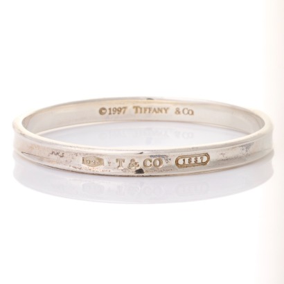 Tiffany & Co., Sterling Silver, &lsquo;1837&rsquo; Bangle with Box