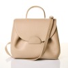 Polene, Grey Leather &lsquo;Numero Un&rsquo; Shoulder Bag