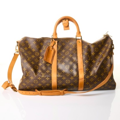Louis Vuitton, Monogram Keepall 50 Bandouli&egrave;re