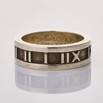 Tiffany & Co., Sterling Silver, Atlas Ring