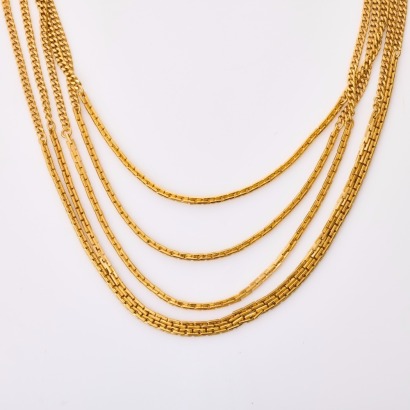 Monet, Vintage 5-Strand Necklace