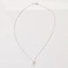 Platinum, 1.00ct Diamond Pendant on 42cm Box Chain - 2