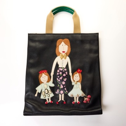Dolce & Gabbana, Sicily Leather Tote Bag