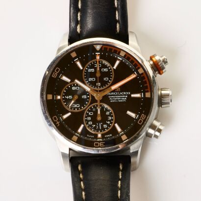Maurice Lecroix Pontus.S Chronograph Divers Automatic Wristwatch