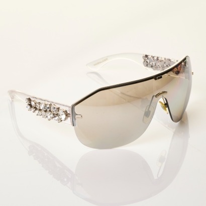 Dolce & Gabbana, DG2150 Grey Mirror Lens Sunglasses with Case