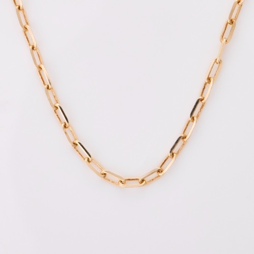 9ct Yellow Gold, 69cm Paperlink Chain