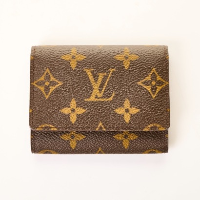 Louis Vuitton, Monogram Enveloppe Carte de Visite Card Holder with Box