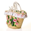 Dolce & Gabbana, Straw Kendra Coffa Tote Bag - As new - 2
