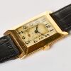 9ct Yellow Gold, Datum, Tank Style Wristwatch circa 1940's - 2