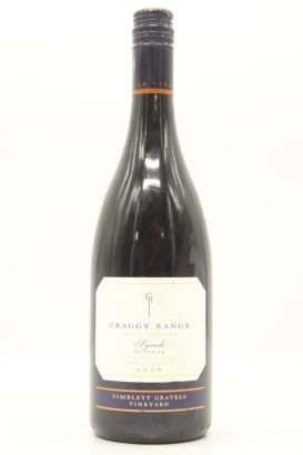 (1) 2006 Craggy Range Block 14 Syrah, Gimblett Gravels