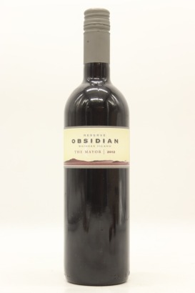 (1) 2012 Obsidian 'The Mayor' Reserve, Waiheke Island