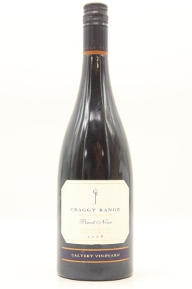 (1) 2008 Craggy Range Calvert Vineyard Pinot Noir, Bannockburn