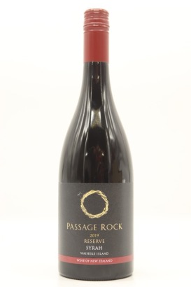 (1) 2019 Passage Rock Reserve Syrah, Waiheke Island